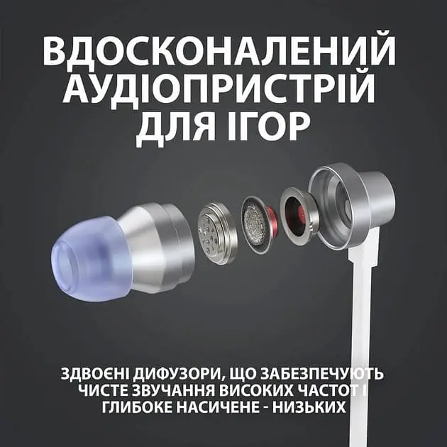 Навушники Logitech G333 ігрові Білі (981-000930) - фото 10