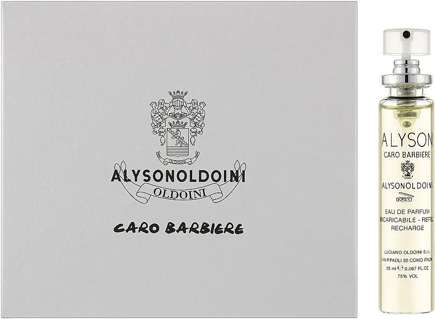 Оригінал Alyson Oldoini Caro Barbiere 20 мл Парфумована вода