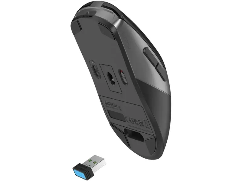 Миша A4Tech Fstyler FB50C Plus Wireless/Bluetooth Black - фото 4