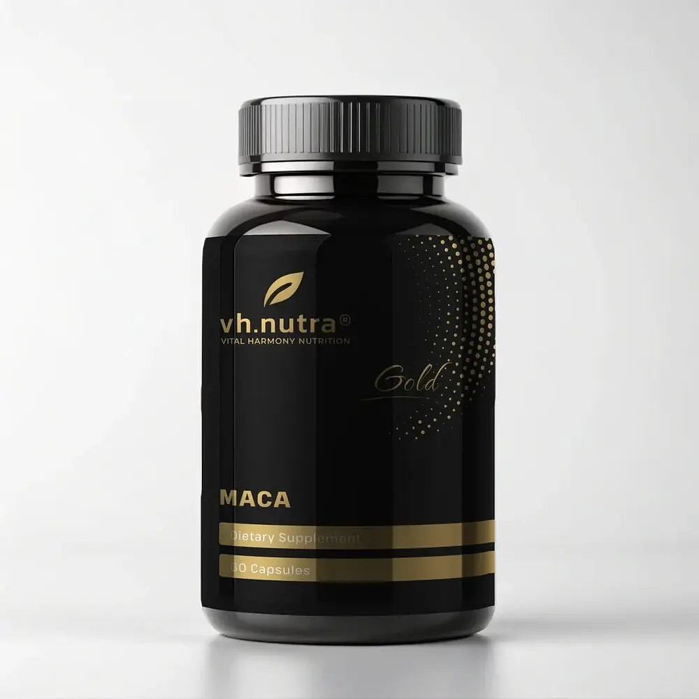 Амінокислота Gold Maca 600 mg, 60 капсул VitalHarmony vit0003830