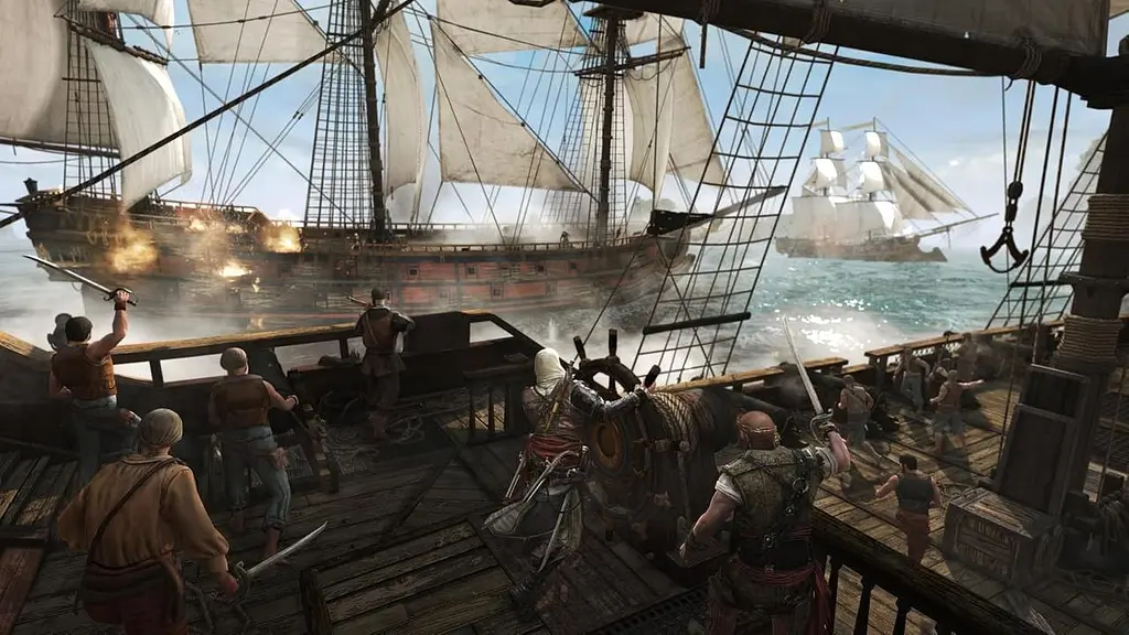 Гра Sony PlayStation 4 Assassin's Creed IV: Black Flag Російська Озвучка Б/в - фото 7
