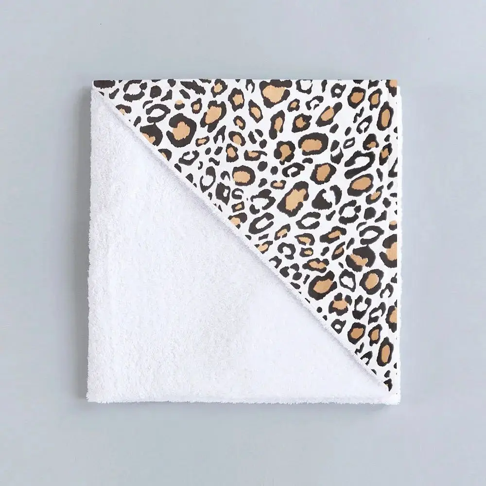 Наматрасник непромокаемый Cosas Diaper Leopard 70х120 см бежевый (WaterSheet_Leopard_120) - фото 2