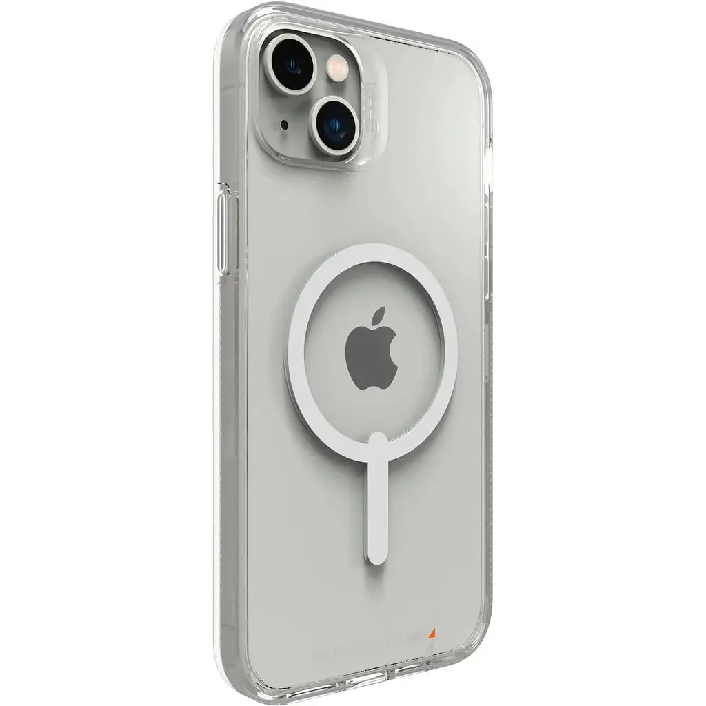 Оригинальный противоударный чехол Gear4 Crystal Palace MagSafe для iPhone 13/14/15 (6.1") Прозрачный - фото 10