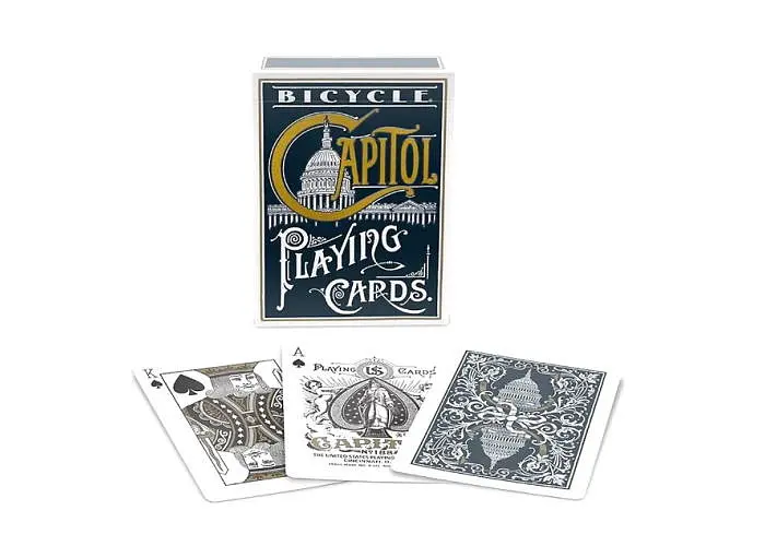Карты игральные United States Playing Card Company Bicycle Capitol (BC111) - фото 5