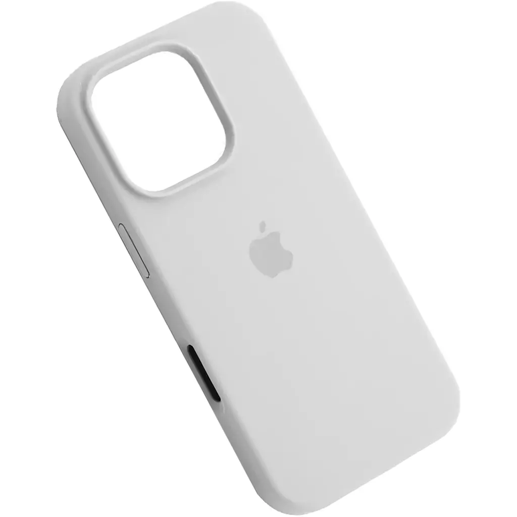 Чохол Silicone Case для Apple iPhone 16 Pro Max White AA [114968] - фото 3