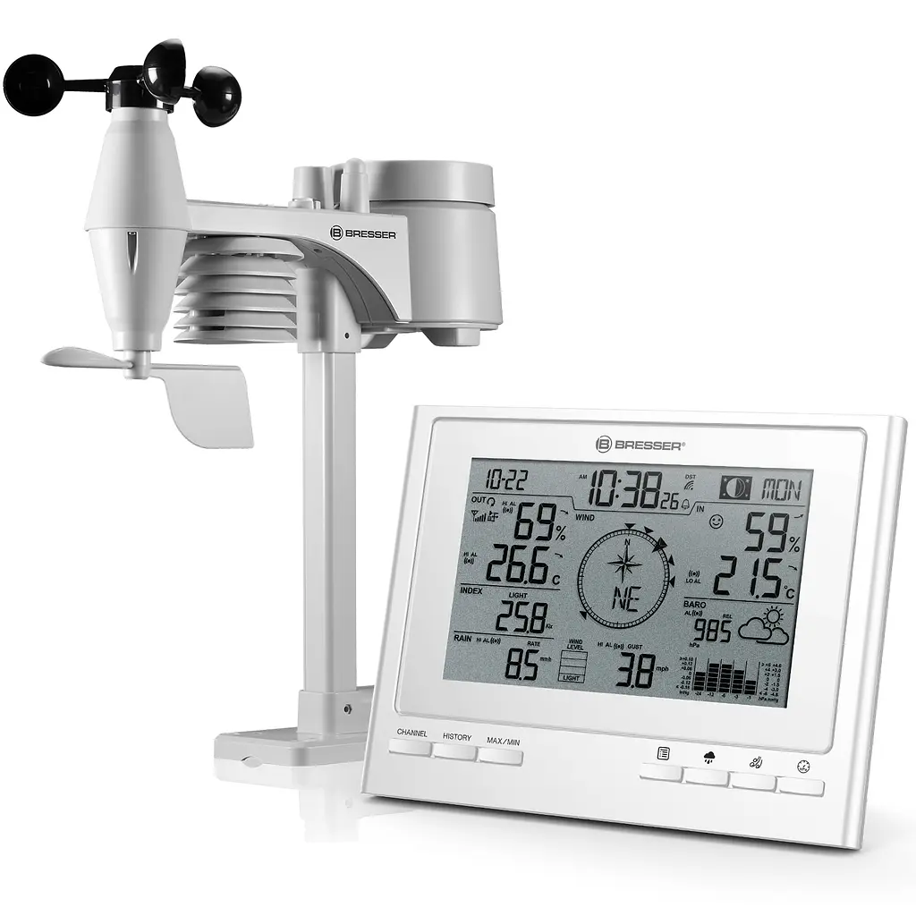 Метеостанція Bresser 7-in-1 Exclusive Line Weather Center Climate Scout (7003100GYE000) - фото 6