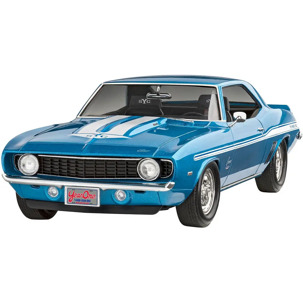 Збірна модель Revell Автомобіль Chevy Camaro Yenko 1969 з фільму Форсаж рівень 5 масштаб 1:25, 92 деталі (RVL-07694) - фото 3