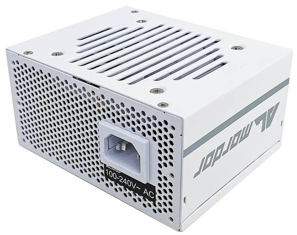 Блок живлення ALmordor 750 Вт SFX, White, модульний, 80+ Gold, Active PFC, 80 мм, 4xMolex / 8xSATA / 3x6+2-pin / 2x4+4-pin / 1x20+4-pin (ALSFX750WH) - фото 2