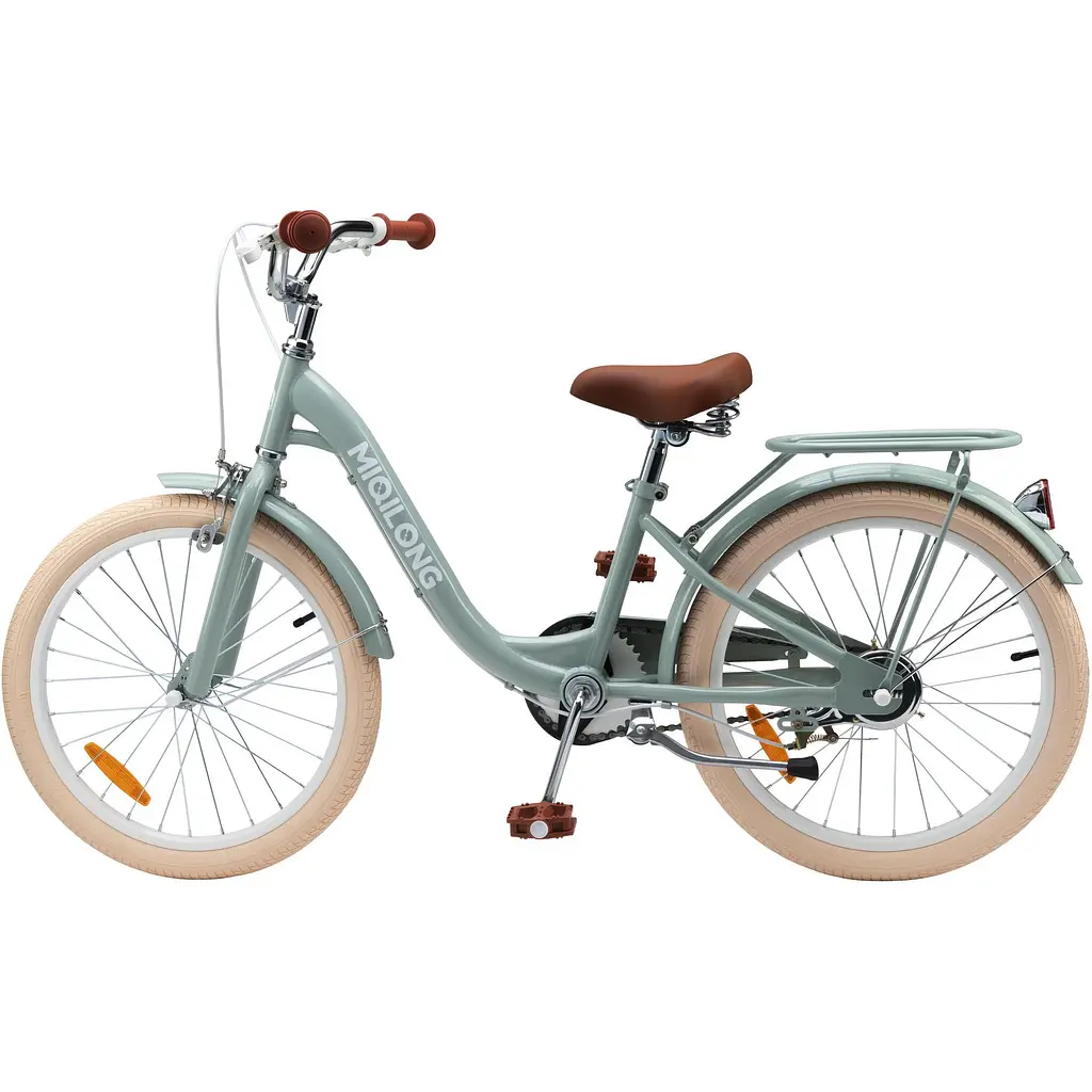 Велосипед детский Miqilong LS 20'' оливковый (RBB-LS20-OLIVE) - фото 4