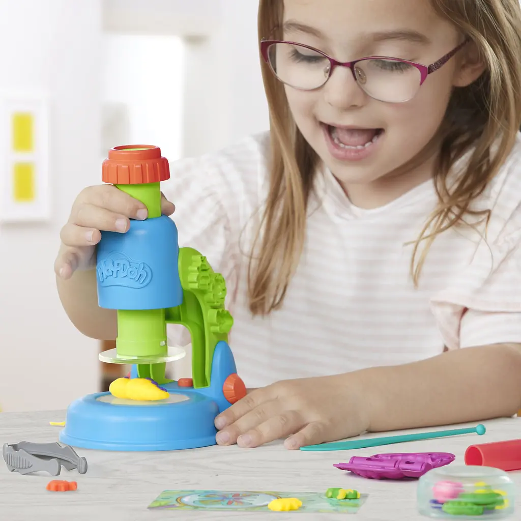 Набор для творчества Hasbro с массой для лепки Play-Doh Микроскоп (G0494) - фото 10