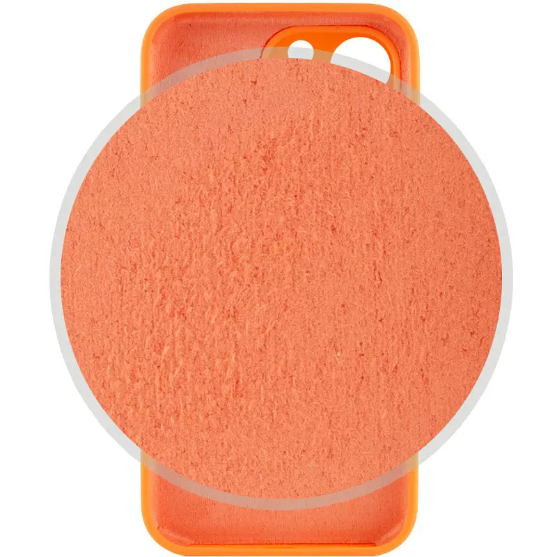 Чохол Silicone Case Full Camera Protective AA для Apple iPhone 14 Pro 6.1" Помаранчевий / Kumquat - фото 3