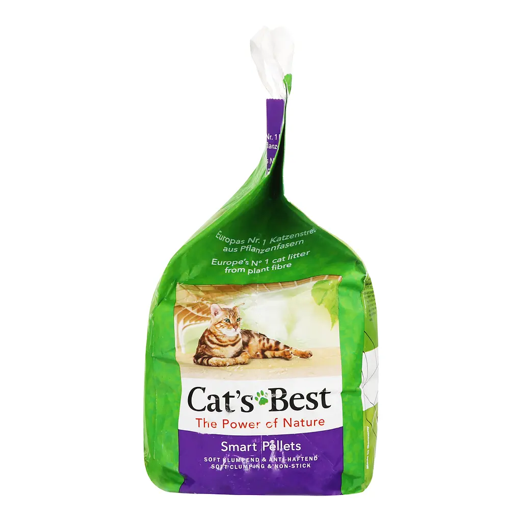 Наповнювач Cat's Best Smart Pellets для довгошерсних котів деревний 5 л/2.5 кг - фото 5