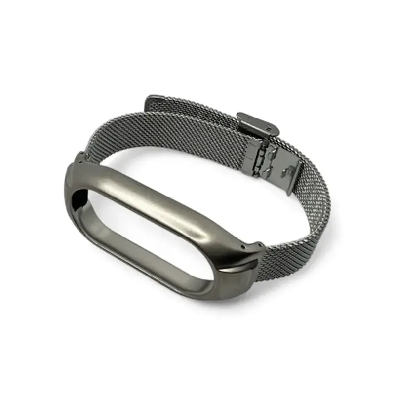 Ремінець до фітнес браслета BeCover Metal для Xiaomi Mi Smart Band 9 Silver (711979) - фото 2