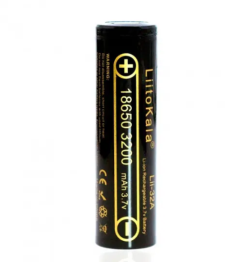 Аккумулятор Liitokala Lii-32A 3200 mAh 18650 - фото 2