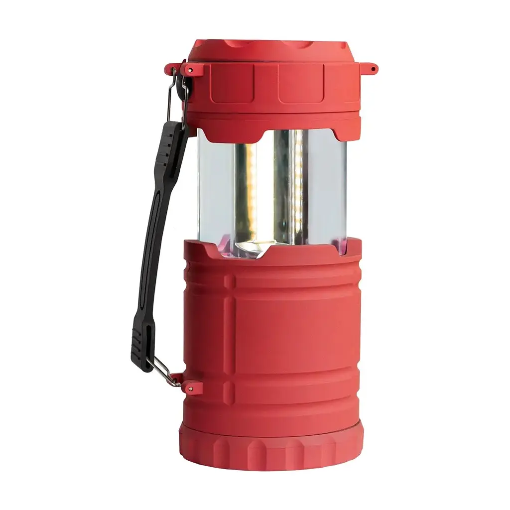 Ліхтар Quantum Nice red 1WLED + 3WCOB 3xAA (QM-FL3042) - фото 2