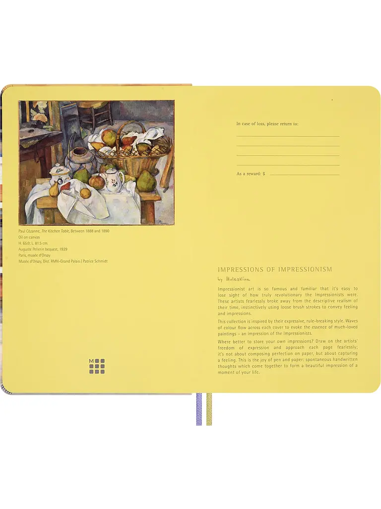 Записник недатований Moleskine Impressionism середній (SKDUNDHL6911S2NL) - фото 4