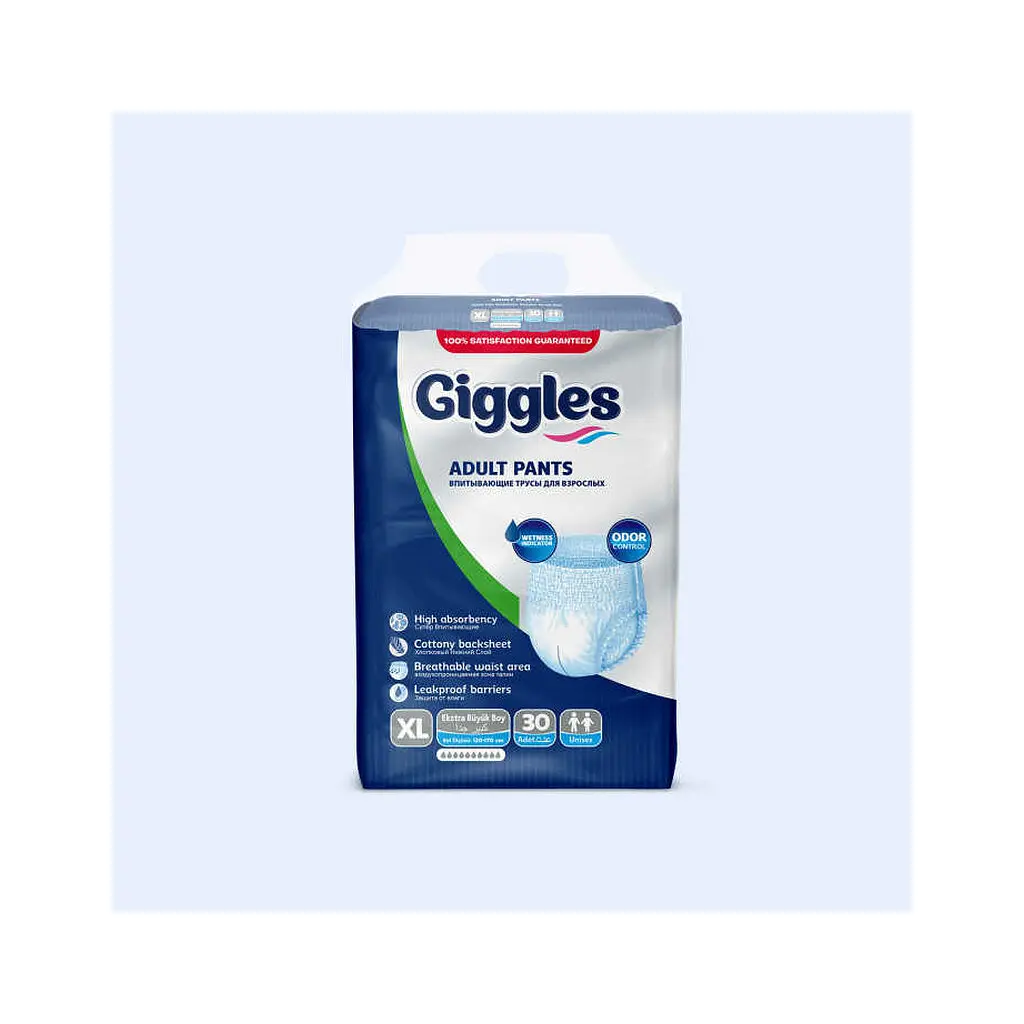 Підгузки для дорослих Giggles Extra Large 120-170 см 30 шт (8680131205011) - фото 2