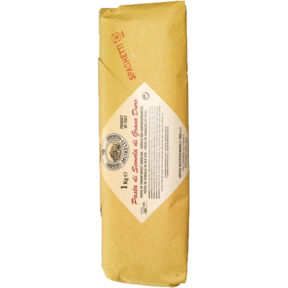 Макаронные изделия Morelli De Semola Di Grano Duro Спагетти 8 минут, 1 кг (451420) - фото 2