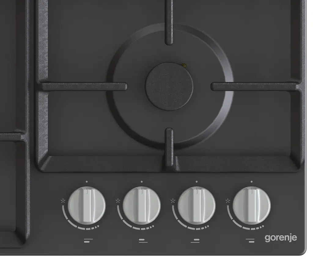 Газова варильна поверхня Gorenje GW 641 EXB (BG6HB-G0B) (6622831) - фото 3