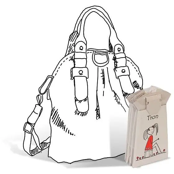 Дитячий одноразовий горщик Tron 1 шт. в асортименті - фото 8