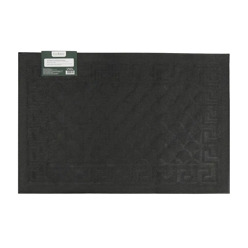 Килимок придверний Eco Fabric Луска без кромки сірий 40 х 60 см (4060-002) - фото 4