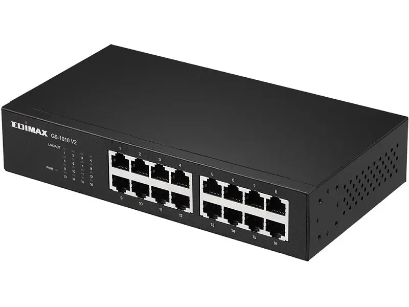 Комутатор EDIMAX GS-1016 V2 - фото 2