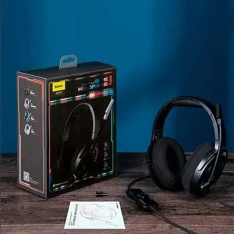 Ігрові навушники Baseus Gamo Immersive Virtual 3D Game Headphone для ПК - фото 4