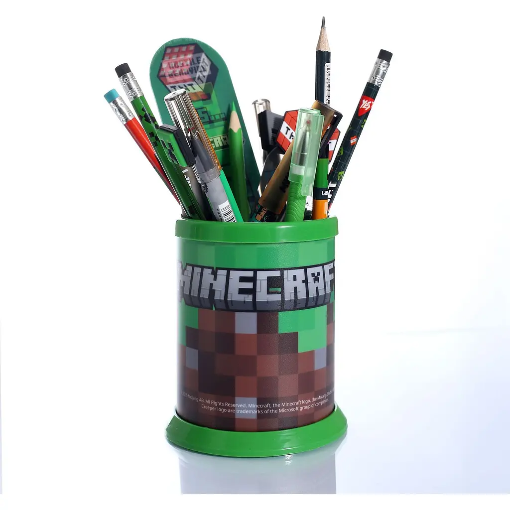 Стакан для письмового приладдя Yes Minecraft розбірний (940405) - фото 3