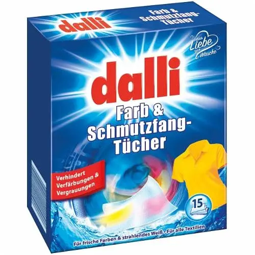 Серветки для прання Dalli Color 15 шт. (4012400521005)