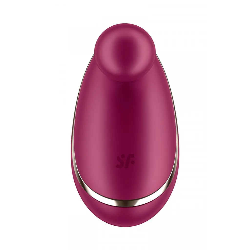 Вибратор для клитора Satisfyer Spot On 1 7.5 см бордовый - фото 4