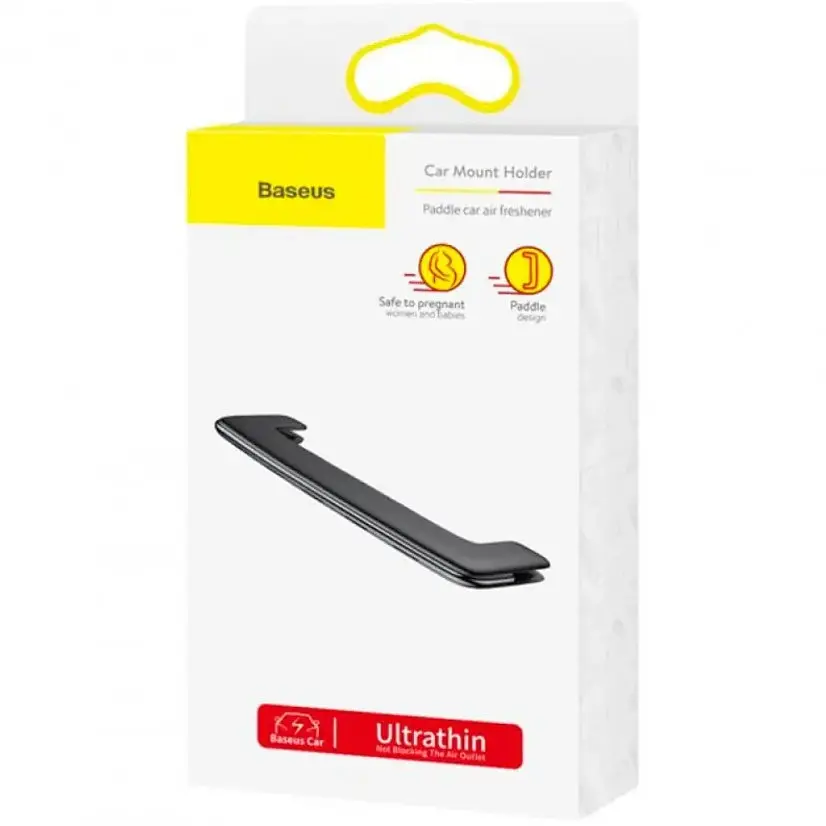 Ароматизатор Baseus Paddle car air freshener Чорний - фото 2