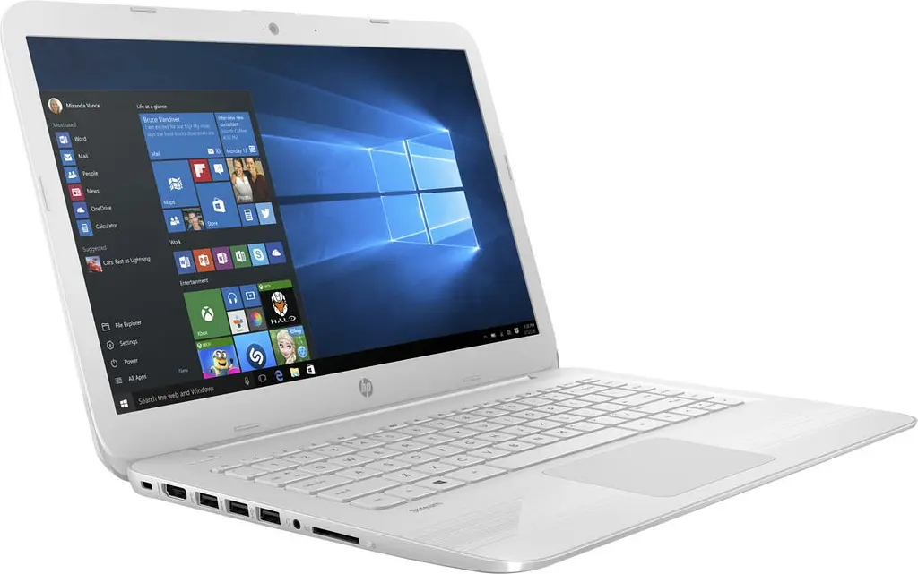 Ноутбук HP Stream 14" HD 4/64GB N3060 (14-cb163ms) White (BOX) - фото 4