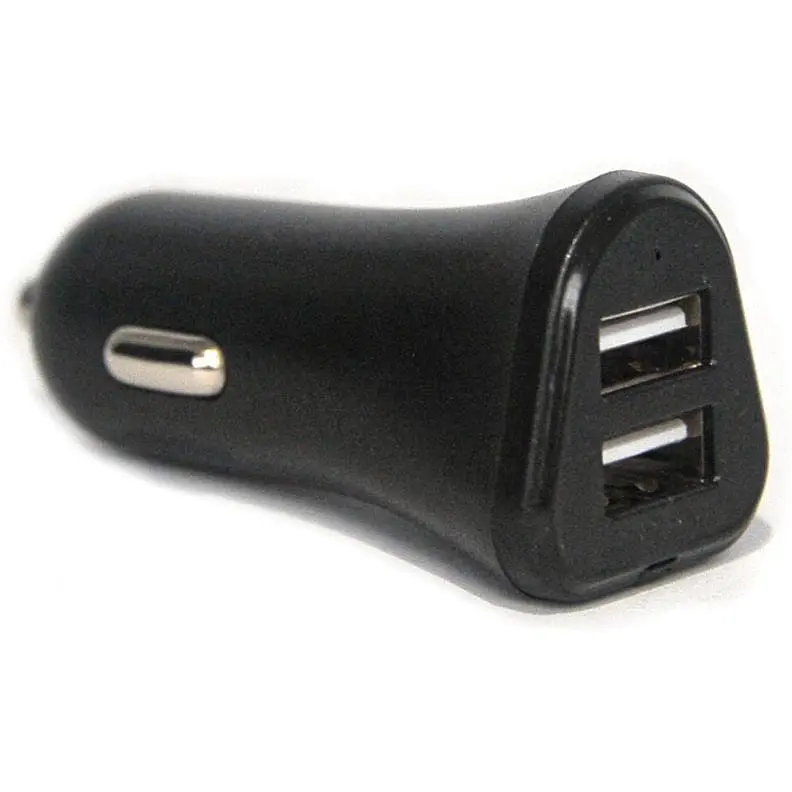 Автомобильное зарядное устройство Florence Smart 2USB 3.1A Black - фото 2