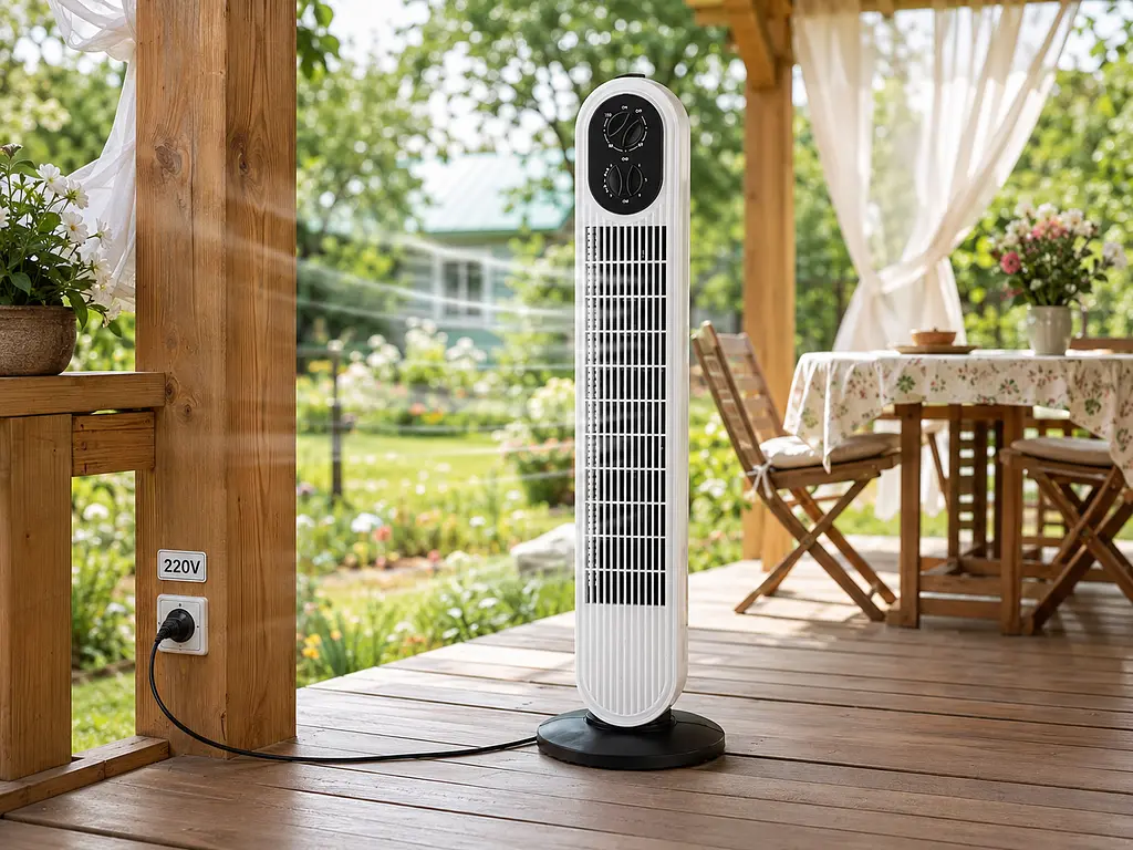 Вентилятор підлоговий колонний Tower Cooling Fan 500Вт BITEK BT-2901 / Кондиціонер для дому та офісу / Підлоговий вентилятор - фото 2