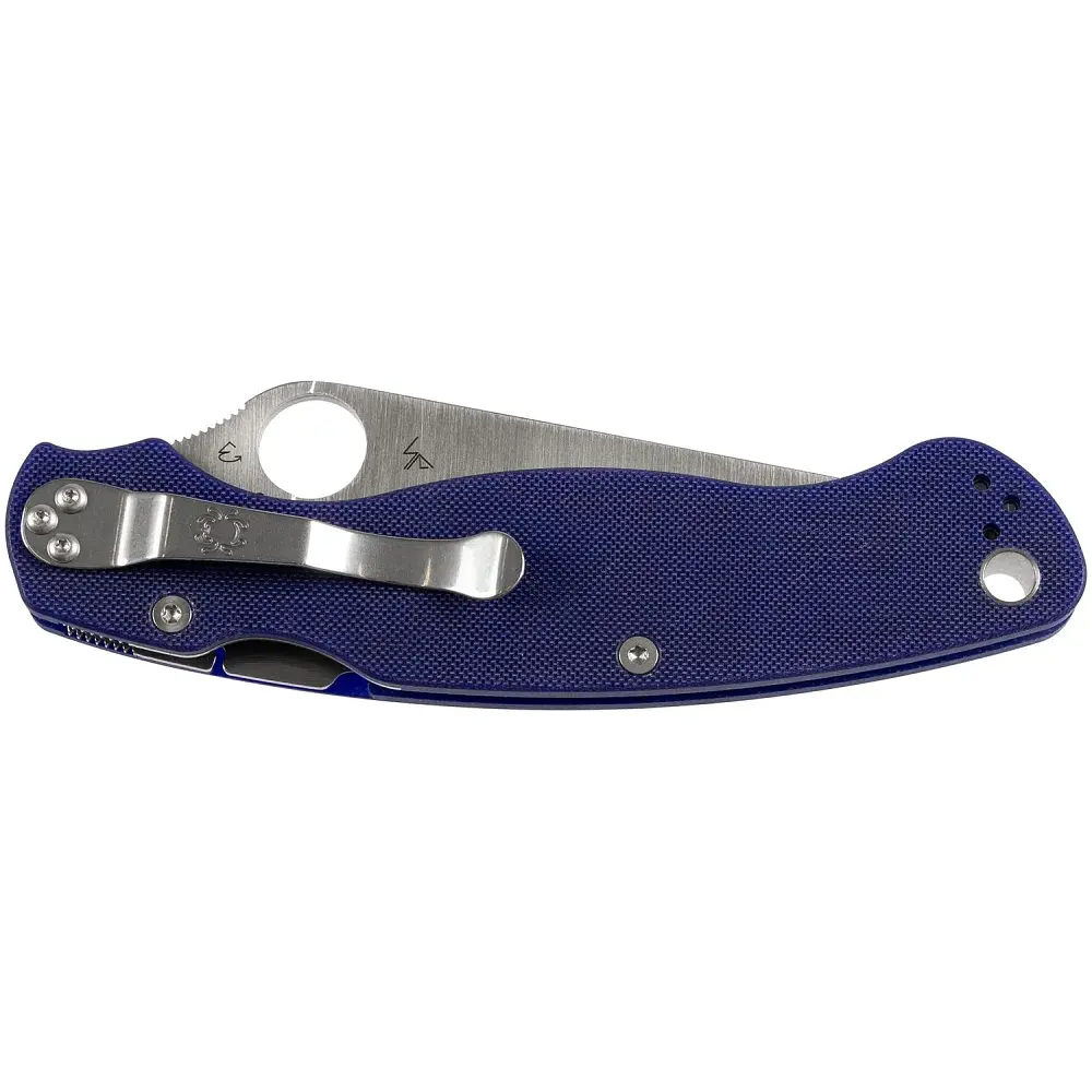 Ніж Spyderco Military 2 Dark Blue - фото 4