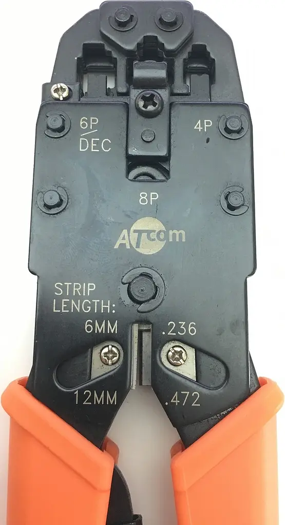 Інструмент обтискний ATcom 2008R (RJ45 / RJ11) (13787) - фото 3