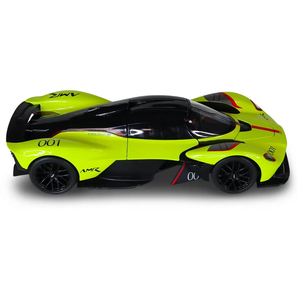 Автомодель - Aston Martin Valkyrie жовтий 1:18 (250937AMVKLG) - фото 6