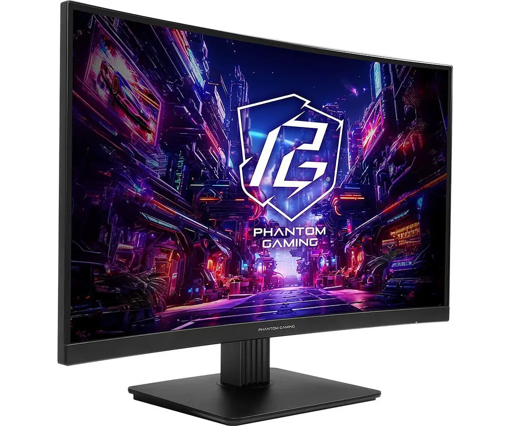 Монітор 27" AsRock iтор PG27QRT1B Curved QHD VA 180Hz (PG27QRT1B) - фото 3