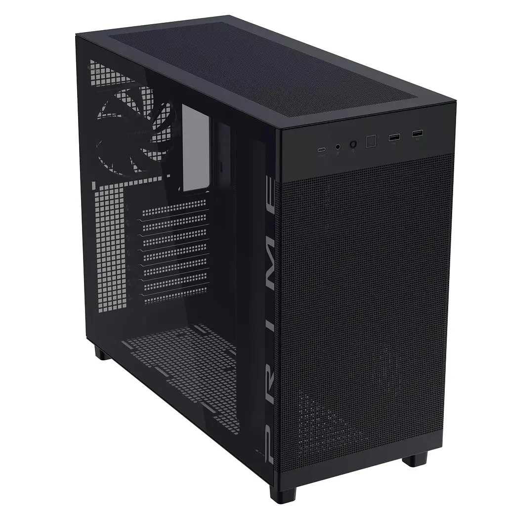 Корпус Asus Prime AP303 TG черный (90DC00V0-B39010) - фото 4