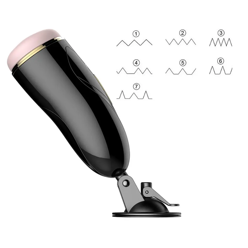 Мастурбатор вагіна Vibrating Masturbation Cup USB 7 + Interactive Function / Talk Mode Boss Series 63-00033 102614 - фото 6