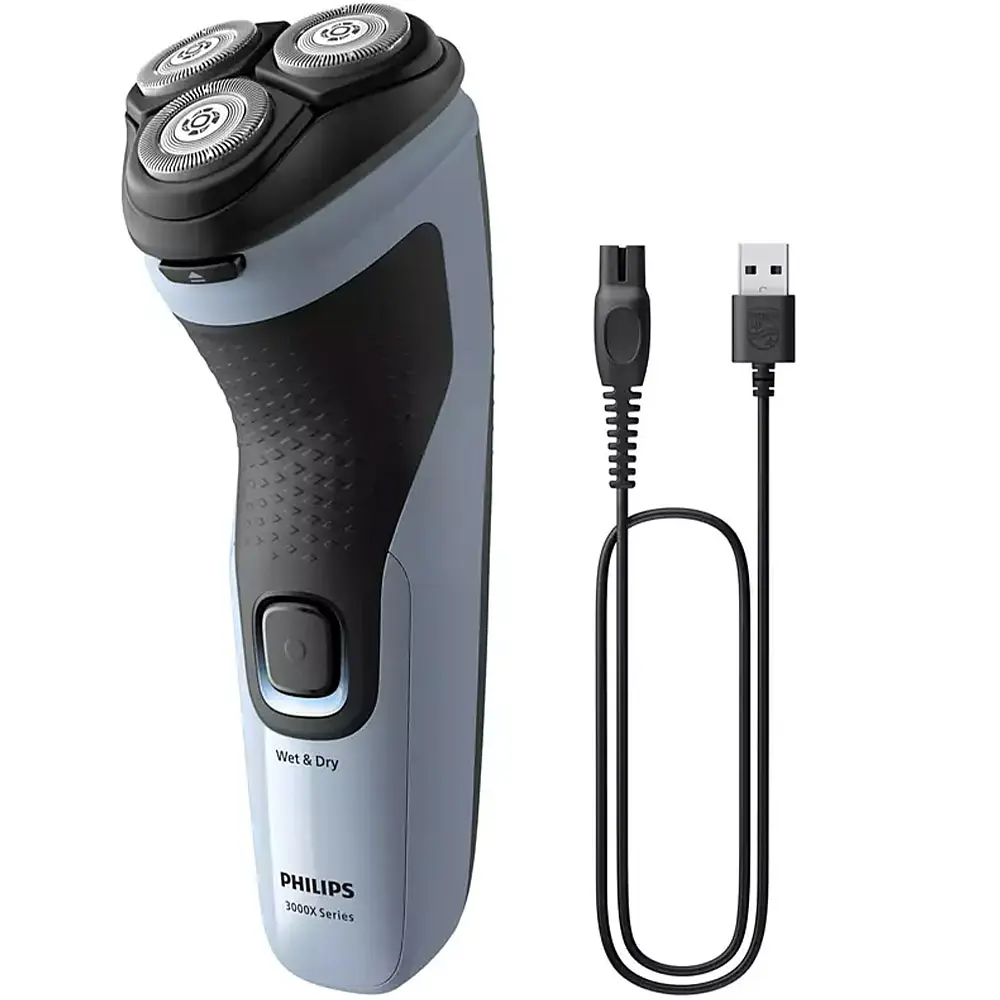 Електробритва Philips Series X3000 (X3003/41) світло-блакитна - фото 2