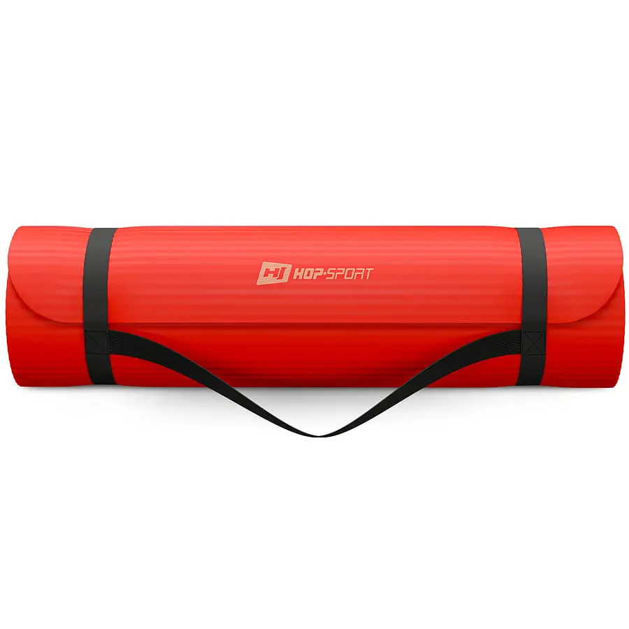 Коврик для йоги Hop-Sport HS-NB016GM NBR 1,5см червоний - фото 7