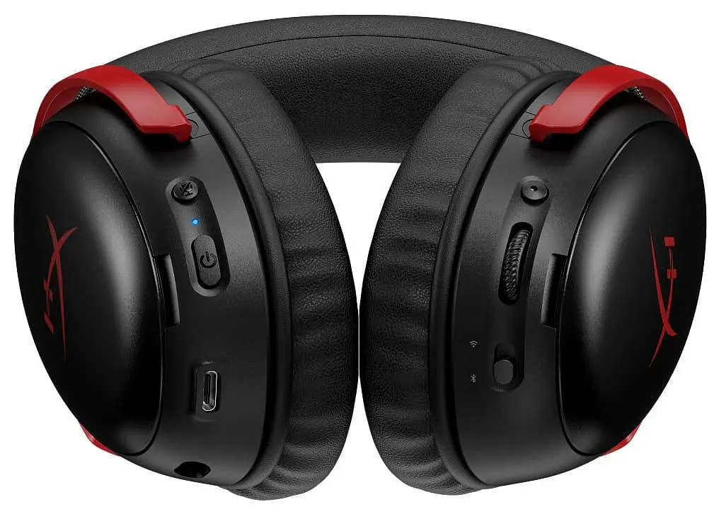Ігрова гарнітура HyperX Cloud III S Black Red (A59Z0AA) - фото 3