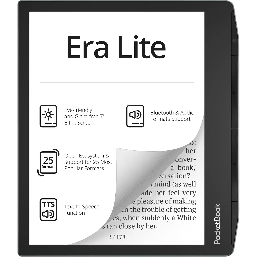 Електронна книга Pocketbook 710 Era Lite, Stone Green (PB710-9-WW)