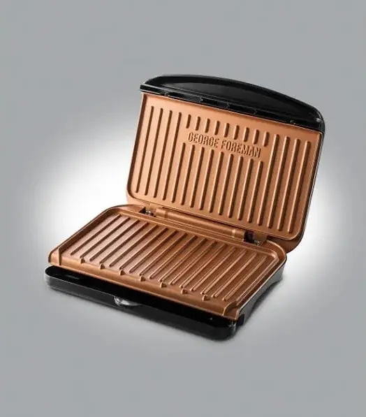 Гриль Russell Hobbs George Foreman 25811-56 Fit Grill Copper Medium - фото 5