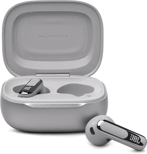 Навушники TWS JBL Live Flex 3 Silver (JBLLIVEFLEX3SIL) - фото 6