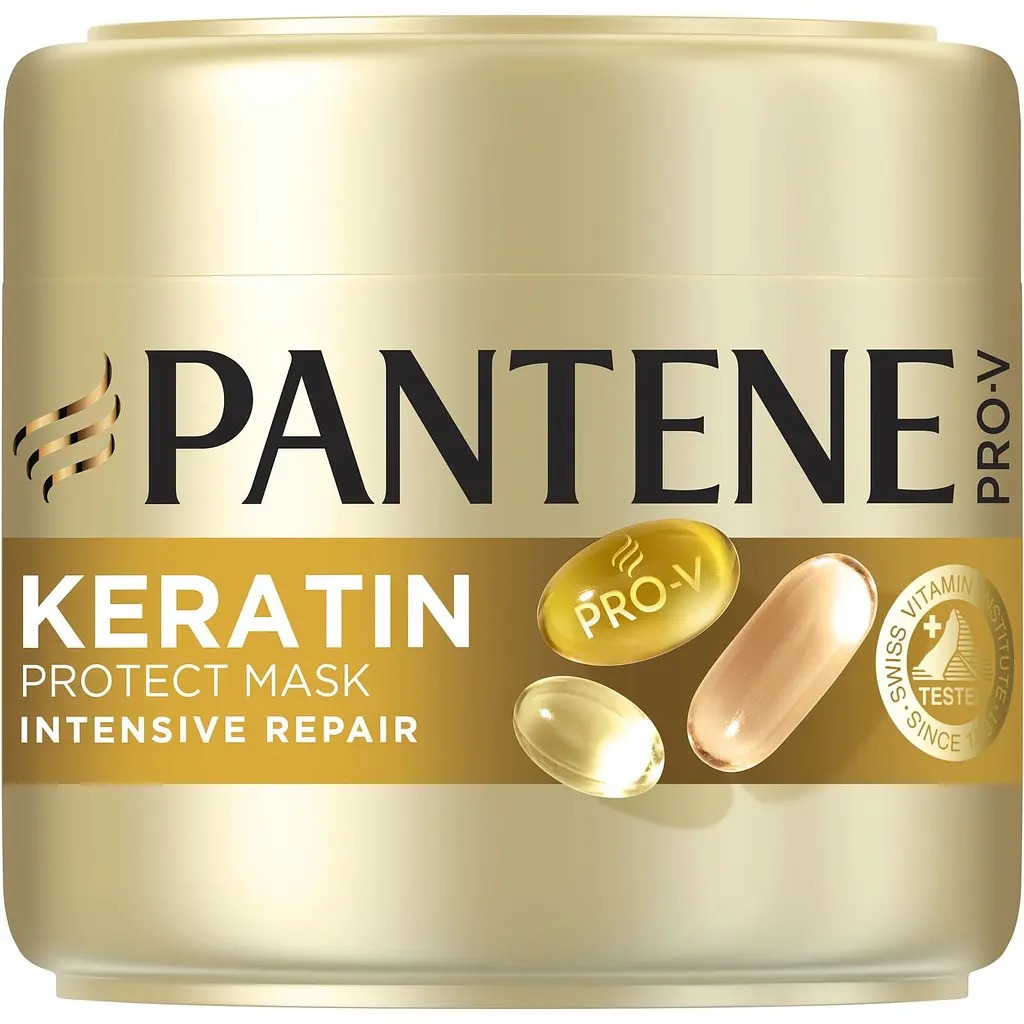 Набір Pantene Pro-V Інтенсивне відновлення: шампунь для волосся 1 л + бальзам-ополіскувач Repair & Protect 800 мл + маска для волосся Keratin 300 мл - фото 4