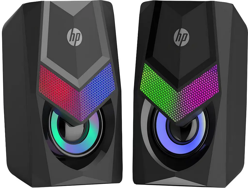 Акустична система 2.0 HP DHE-6000, 3,5мм + USB, 6Вт, LED RGB (DHE-6000) - фото 8