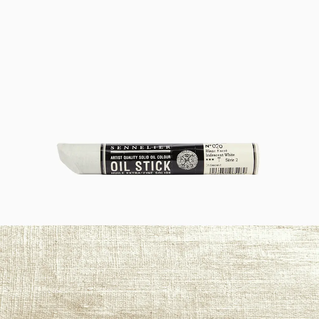 Фарба олійна у формі пастелі Sennelier Oil Stick, 38 мл, S2, Перламутрово-білий (Pearly White) - фото 2