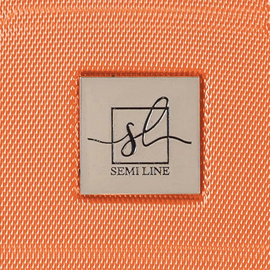 Валіза мала для ручної поклажі Semi Line 20 дюймів (S) дюймів (S) ABS-пластик Orange/Black (T5675-3) - фото 8